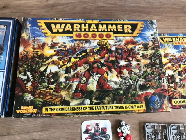 Warhammer 40,000 Second Edition Games Workshop Vintage Board Game