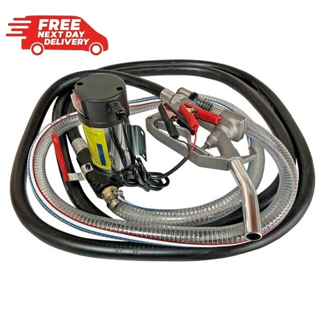 45L Per Minute Oil Pump AIGMISON 12V 260W Diesel Transfer Pump - Foto 11