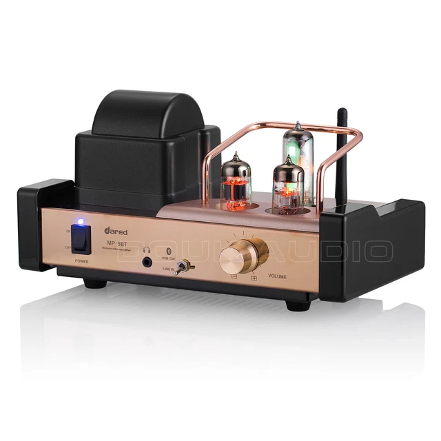 HIFI BLUETOOTH TUBE Amplifier USB DAC Headphone Amp Home Stereo Audio