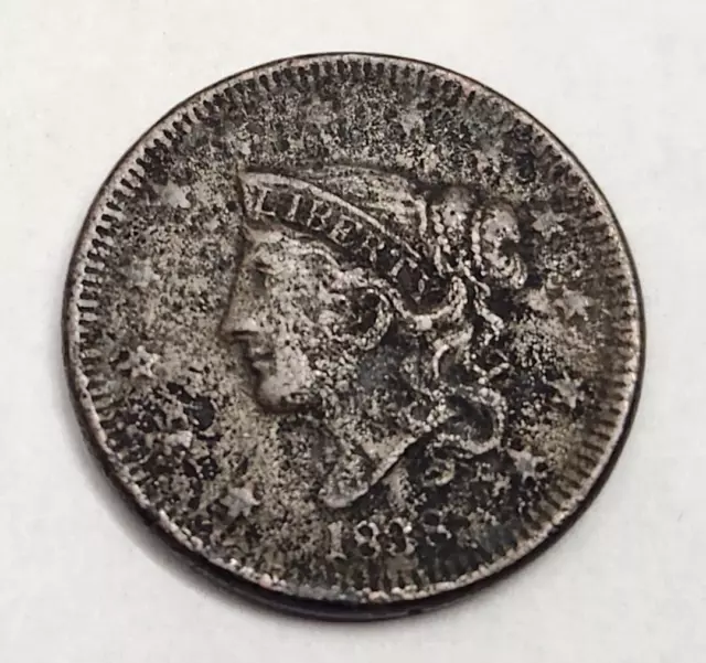 1838 United States Large Cent