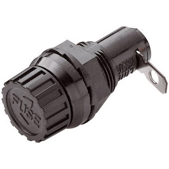 Porte-fusible Adapté pour (fusibles) fusible 5 x 20 mm 10 A 250 V/AC 1 pc(s)