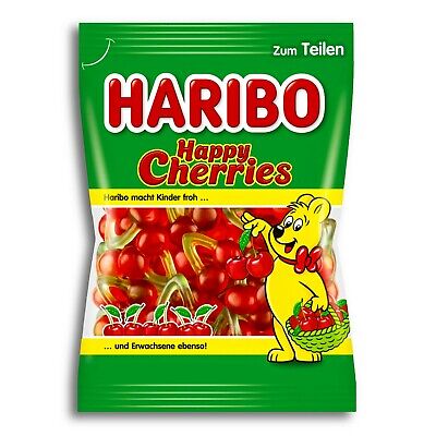 HARIBO - Happy Cerises / La Délicieux Fruchtgummi-Kirschen