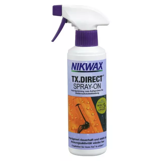 NIKWAX Waterproofing Tx.direct Spray-On Imprégnation 300 ML De