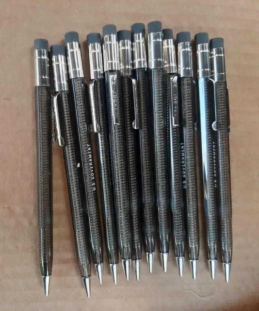 VINTAGE SKILCRAFT US Government Mechanical Pencils Box of 12 Type 1A