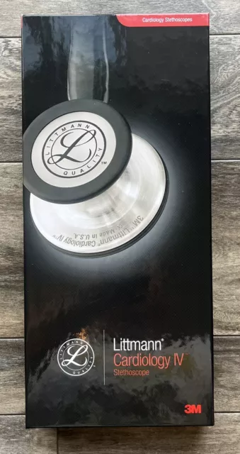 3M Littmann Cardiology IV Stethoscope, Plum Tube with Standard Finish, 27"