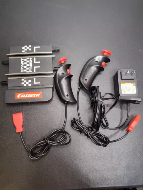 Carrera Go Slot Mario Car Start Finish Line, 2 Controllers, Power Supply