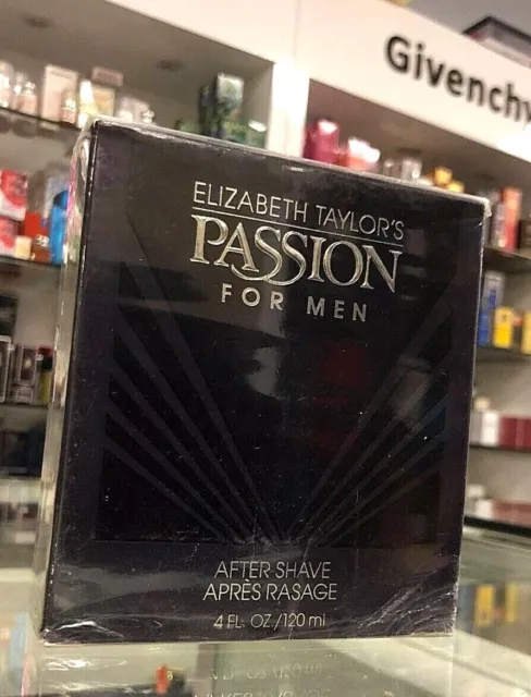 Elizabeth Taylor's PASSION FOR MEN After Shave (120ml/4 fl oz) Company Sealed