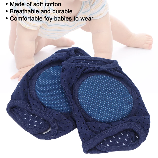 Bambino Strisciante Pads Morbido Cotone Elastico Unisex Prevenire Slip Infan DB3
