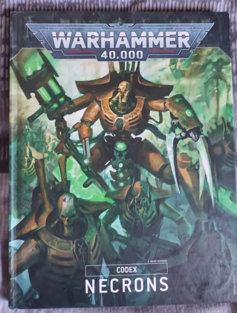 Warhammer 40k Codex Necrons 9. Edition deutsch, guter Zustand, gebraucht