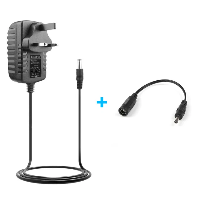 Adattatore Alimentatore 5V + Cavo Adattatore Alimentazione DC per Saitek Pz44 Pro Flight Yoke