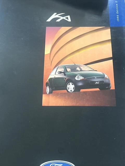 THE FORD KA Car Sales Info Brochure Frameable 1998 Edition 2 £3.99 ...