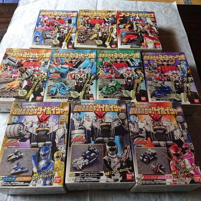 POWER RANGERS OPERATION Overdrive Boukenger Minipla Megazord 10p BANDAI ...