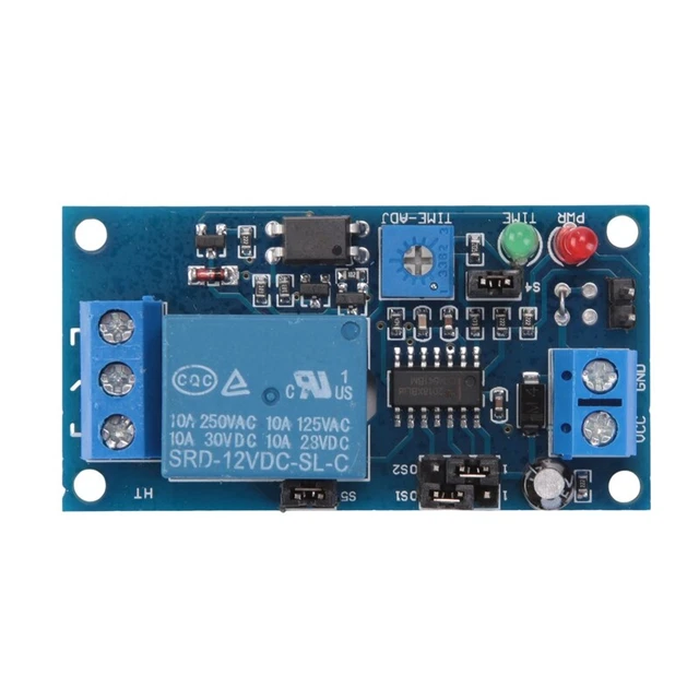 Modulo Interruttore Ritardo Accensione / Spegnimento Ritardo Relè 12V CC co W7O5