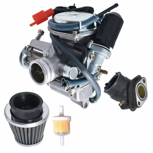 26mm Carburetor Air Filter For 150cc ATV Go Kart Scooter Kazuma Taotao SunL >