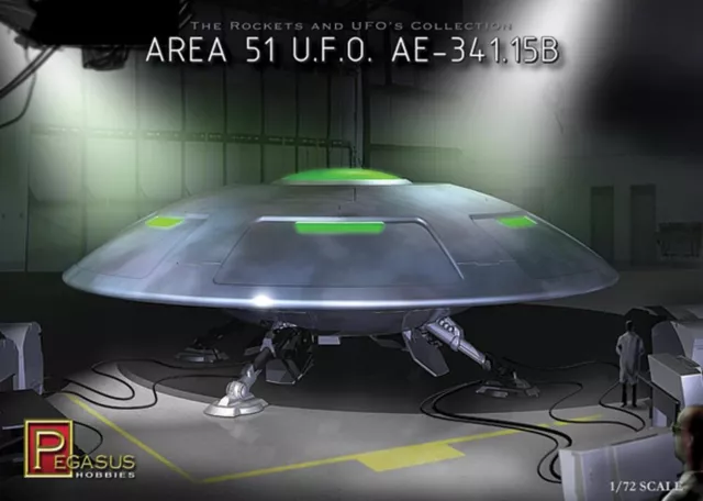 Pegasus PKPG9100 1/72 Area 51 UFO File AE-341.15B