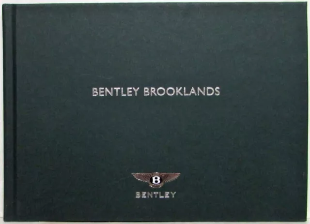 2008 Bentley Brooklands Hardbound Media Information Press Kit