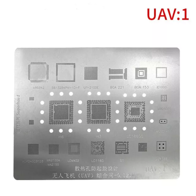 Amaoe BGA Stencil Reballing For DJI Drone Spark/Mavic/Phantom/Inspire Planting 3