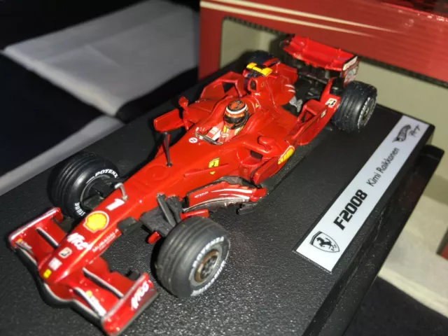 1:43 Hotwheels #L8779 Kimi Raikkonen Ferrari F2008 #1 2008