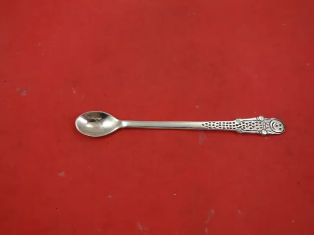 Emilia Castillo Mexican Sterling Silver Infant Spoon with Girl Figure 6 1/2" 2