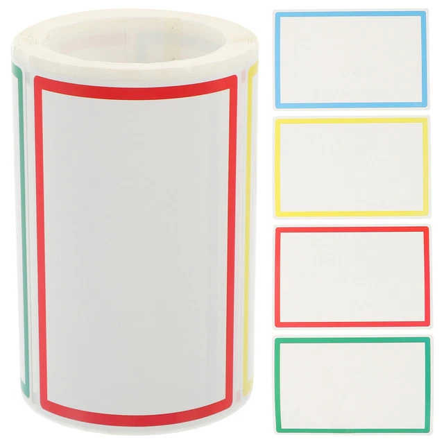 AveneMark 1440 Etichette Per Trasloco – 24 Rotoli Colorati Con Adesivi Fragili E Vuoti – Organizza Scatole Per Stanza