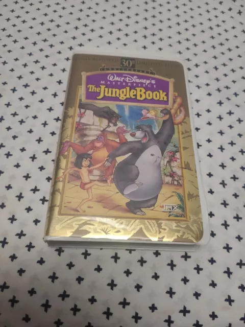 Walt Disneys Masterpiece The Jungle Book VHS Fully Restored 30th Limited Edition