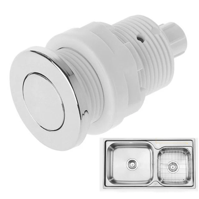 Bouton Poussoir Pour Broyeur à Déchets - Kingston Brass KA317, Laiton Brossé