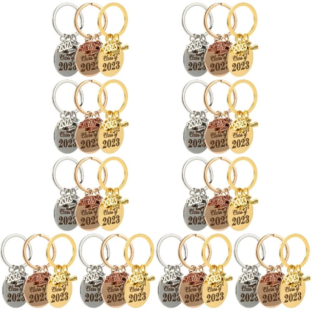 10x Meaningful Senior Year Class of 2023 Pendant Keychain Graduation Keychain