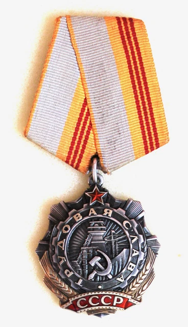 Unione Sovietica (U.r.s.s.) (U.s.s.r.) Ordine Della Gloria Del Lavoro Iii Classe