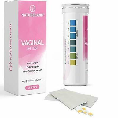 Tiras de [40] Natureland pH vaginal salud de las tiras de prueba, prueba de Ph Femenino