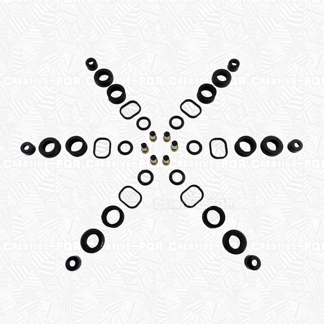 FUEL INJECTOR SERVICE Kit Suit Toyota Landcruiser FZJ78 1FZFE 4.5L 6