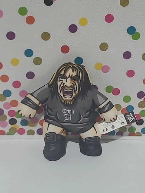 WWE Kids Wrestling TRIPLE H Talking Plush 2010 Burger King Kids Meal Toy