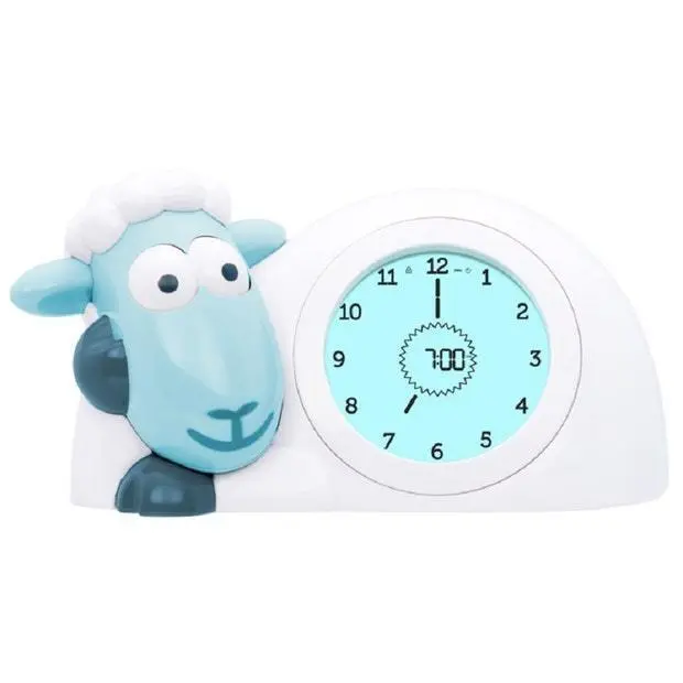Zazu: Sam the Sheep Sleep Trainer Clock - Blue