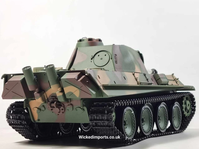 Heng Long RC tank German Panther G 1/16 radio control WORKING
