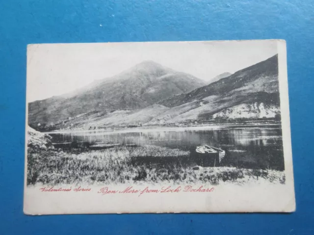Very Old Postcard of Ben More from Loch Dochart.