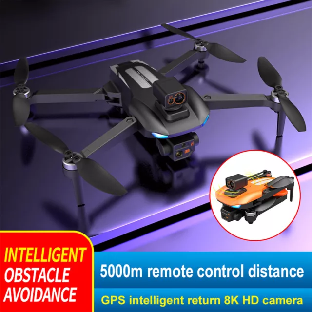 AE8ProMax 5G GPS WiFi FPV Drone 8K Dual ESC Camera Brushless Drone RC Quadcopter