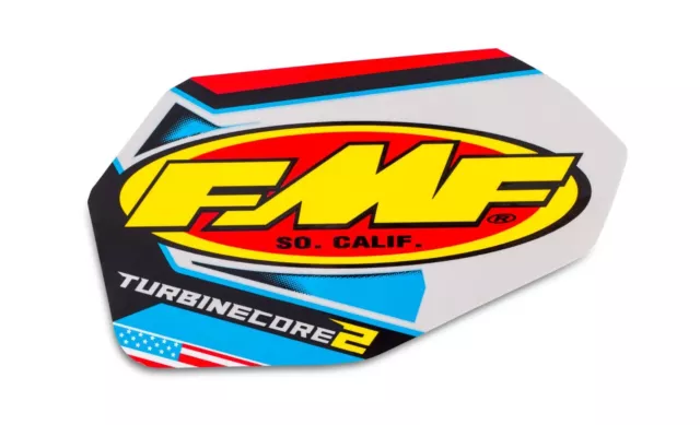 FMF Aufkleber für Endschalldämpfer TURBINE CORE 2 Logo FMF 012699