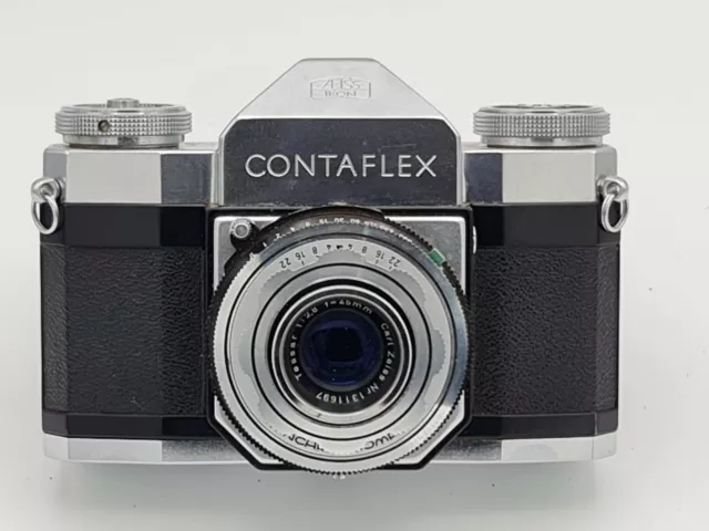 Zeiss Ikon Contaflex 35mm camera with Tessar 45mm F2.8 Lens (1957-1959)