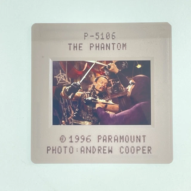 Billy Zane in The Phantom Cary-Hiroyuki Tagawa Film  S30402 SD13 35mm Slide