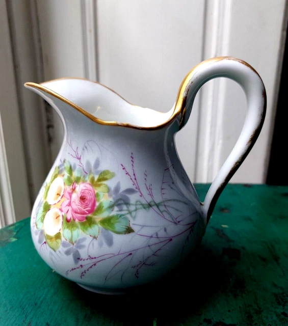 Ancien Pot à Lait En Céramique Marron - Vintage, Fait Main (occasion)