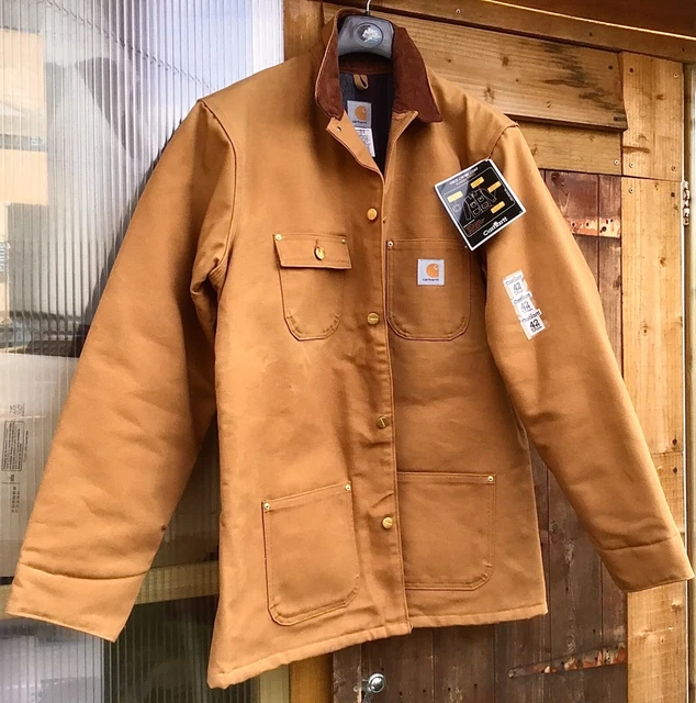 Carhartt duck chore coat blanket best sale lined