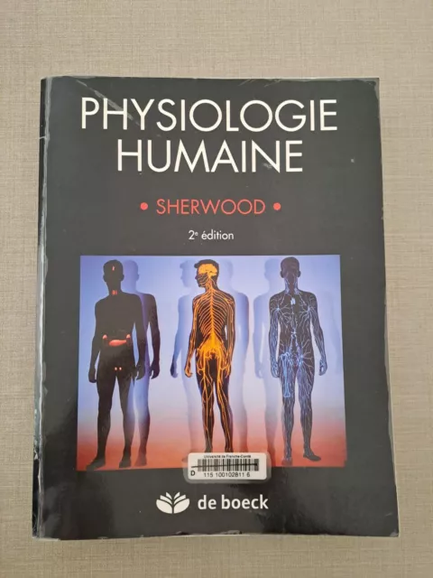 Physiologie humaine de L. Sherwood 2e édition - Sciences