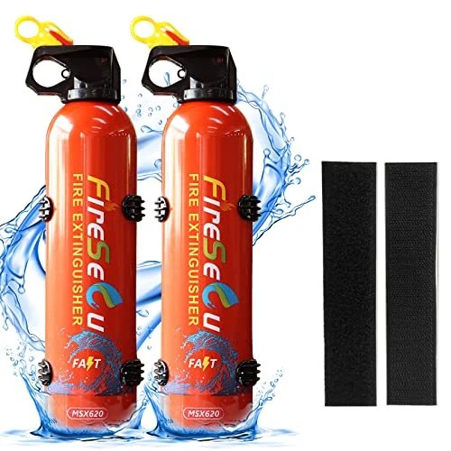 Fire Extinguishers for the House 2 Pack, Firesecu Fire Extinguisher for Home