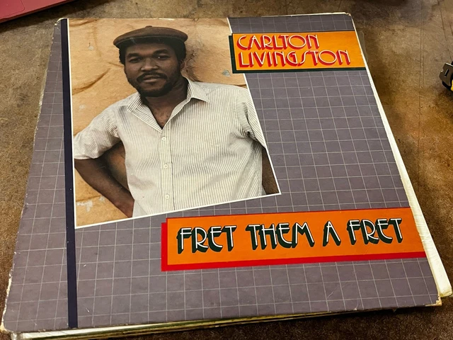 米LP Carlton Livingston Fret Them A Fret JLLP016 Jah Life, Jah Life /00260 Carlton Livingston – Fret Them A Fret – Vinyl (LP, Album