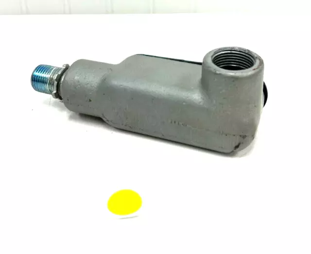 Emerson Appleton Ll27 Conduit Body 3/4" Gray Iron Type Ll