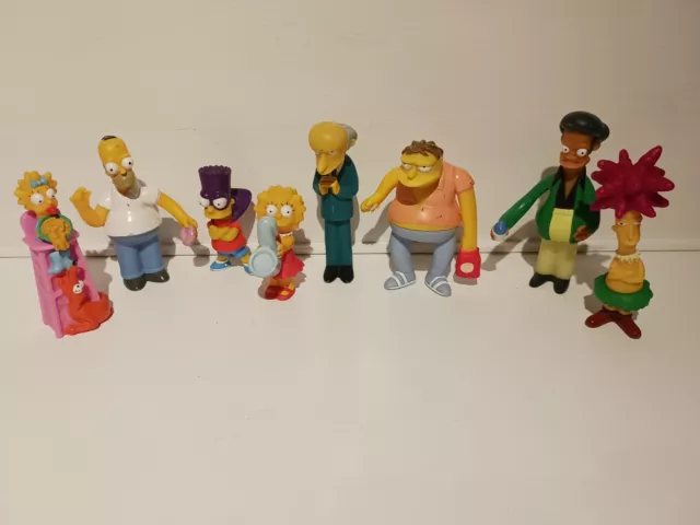 Simpsons SAMMELFIGUREN McDonalds 2000er
