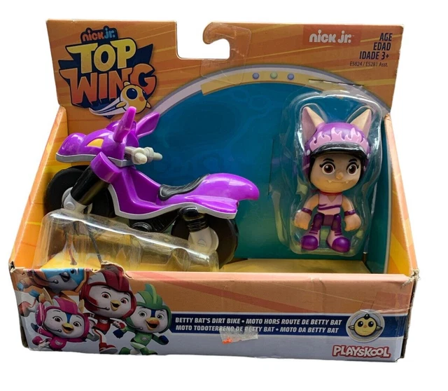 HASBRO NICK JR Top Wing Betty Bat Figure & Dirt Bike £10.33 - PicClick UK
