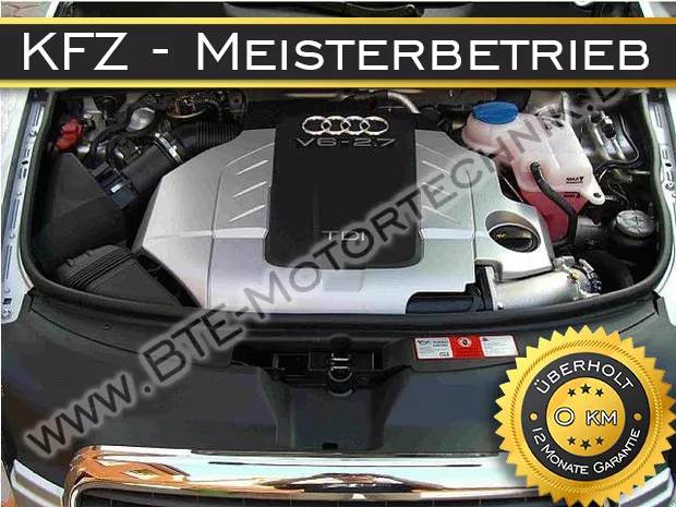 Audi A6 4F C6 2,7Tdi Bsg Bpp Cana Canb Cabc Motorüberholung Instandsetzung!!!