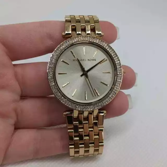 Michael Kors 3191 Gold-Tone Stainless Steel Analog Wristwatch