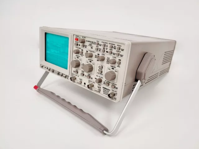 HAMEG HM507 Analogue Digital Oscilloscope Lab