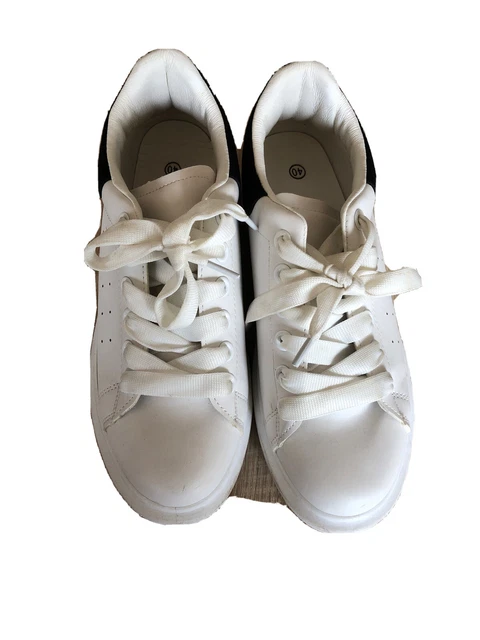 Baskets Femme Blanches - Taille 40 - Occasion - Livraison Gratuite - TBE
